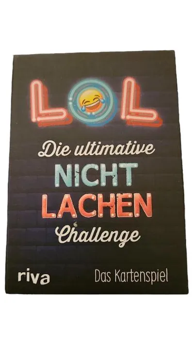 LOL Die ultimative NICHT LACHEN Challenge riva Kartenspiel Partyspiel