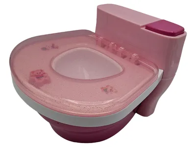 Zapf Creation Puppen-WC Pink Kinderhaushaltsgerät Spielzeug Zubehör
