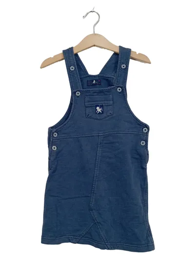 Batela Latzkleid Mädchen Gr. 98/104 Blau Maritim Baumwolle