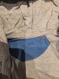 bellybutton Kinder Kapuzenpullover Gr. 80 Grau Hunde Motiv Organic Cotton 2