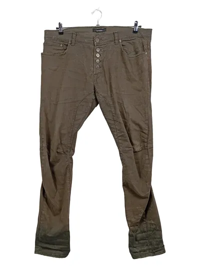 Imperial Herren Stoffhose Chino Oliv Gr. 52 W36 Drop Crotch