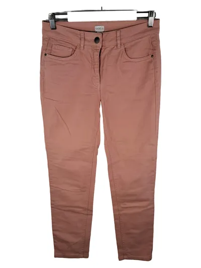 MONA Damen Stoffhose Skinny K19 Gr. 36 Rosa 98% Baumwolle Casual