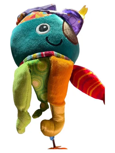 Lamaze TOMY Greifling Oktopus Baby Spielzeug Mehrfarbig Stofftier