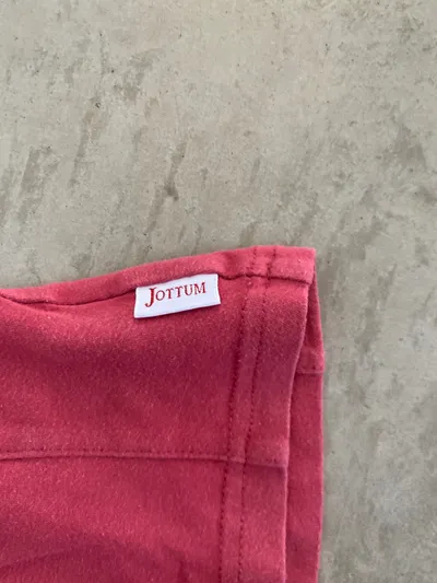 Jottum Mädchen Top Shirt Gr. 116 Rosa Rüschen Baumwolle