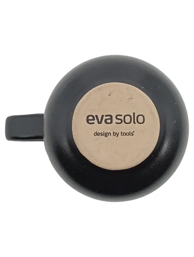 Eva Solo Kaffeebecher 300ml Keramik Matt Schwarz Minimalistisch