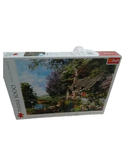 Trefl Puzzle 1000 Teile Cottage Garden Landschaft Blumen Premium Quality