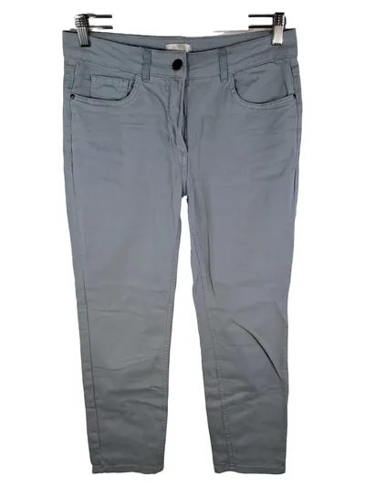 MONA Damen Slim Fit Jeans Hose K20 Gr.36 Hellblau Baumwolle Stretch