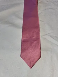 Andrew's Ties Herren Krawatte Rosa Seide Klassisch Business Hochzeit 142cm 4