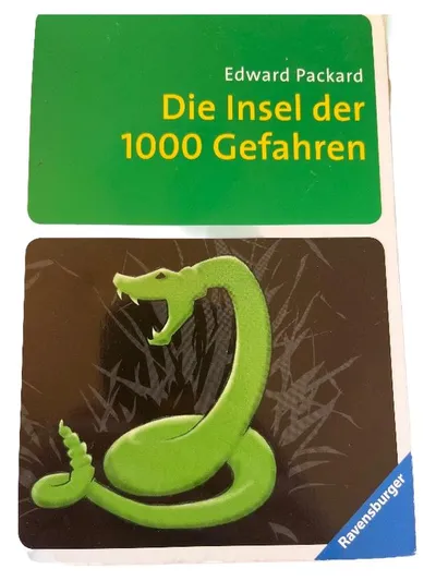 Die Insel der 1000 Gefahren Edward Packard Ravensburger Abenteuerroman