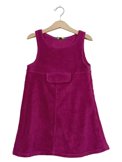 Meru Trägerkleid Kinder Freizeitkleid Minikleid Pink Gr. 116 Herbst Winter
