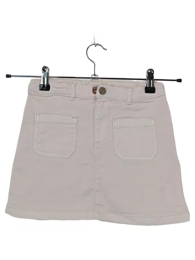 Bonpoint Minirock Mädchen Gr. 128/134 Beige Denim Casual