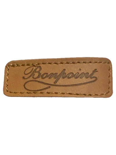 Bonpoint Minirock Mädchen Gr. 128/134 Beige Denim Casual