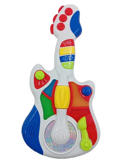 Smyths Toys Kinder Gitarre Spielzeug Mehrfarbig Licht Sound Musik