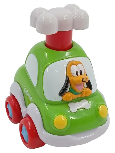 Clementoni Disney Pluto Spielzeugauto Grün Kleinkind Baby Fahrzeug