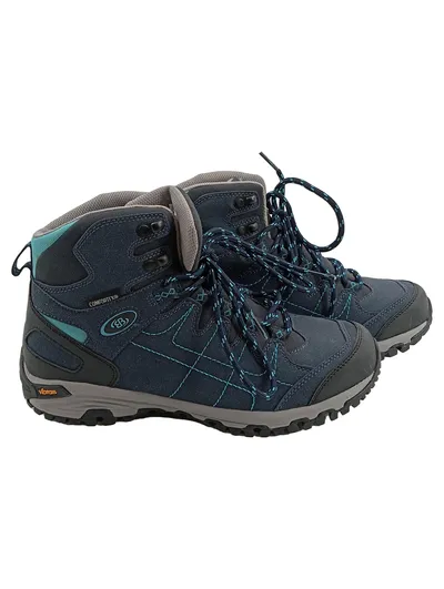 Brütting Damen Wanderschuhe Outdoorschuhe Vibram Gr. 40 Blau Comfortex