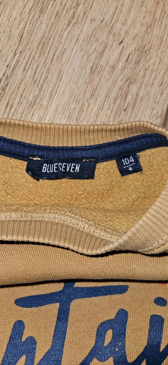 Blue Seven Pullover Jungen Gr. 104 Blau Mountain Outdoor Sweatshirt 2