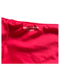 Calzedonia Bikini Damen Rot Größe 36 Halter Push-Up mit Schleife 2