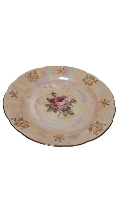 Kahla Wandteller Porzellan Rosenmotiv Vintage Dekotelller 19cm