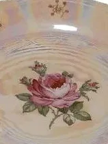 Kahla Wandteller Porzellan Rosenmotiv Vintage Dekotelller 19cm