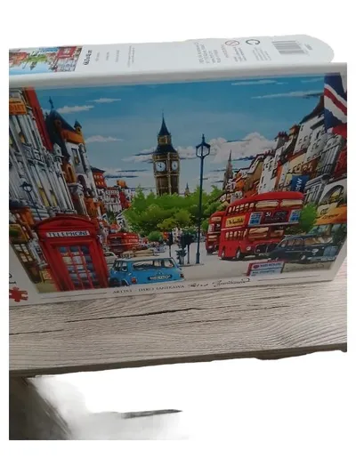Trefl Puzzle 1500 Teile London Street Architektur Stadt Big Ben Hiro Tanikawa