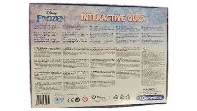 Clementoni Disney Frozen Interactive Quiz Lernspiel Kinder Eiskönigin