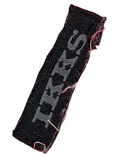 IKKS Damen Tuch Little Havana Rosa Bohemian Palmen Muster Quasten