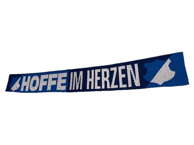 TSG 1899 Hoffenheim Fanschal Hoffe im Herzen Schal Blau Weiß