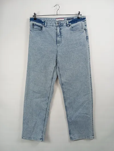 U.S. Polo Assn. Herren Jeans Straight Leg W34 Hellblau Long Straight Fit