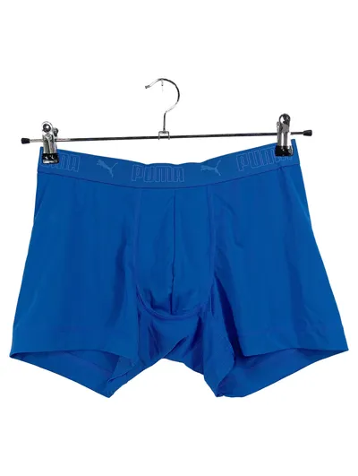 PUMA Herren Boxershorts Boxer Shorts Blau Größe L Sportunterwäsche