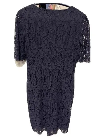 Christian Berg Selection Damen Spitzenkleid Gr. 36 Navy Blau Festlich Elegant