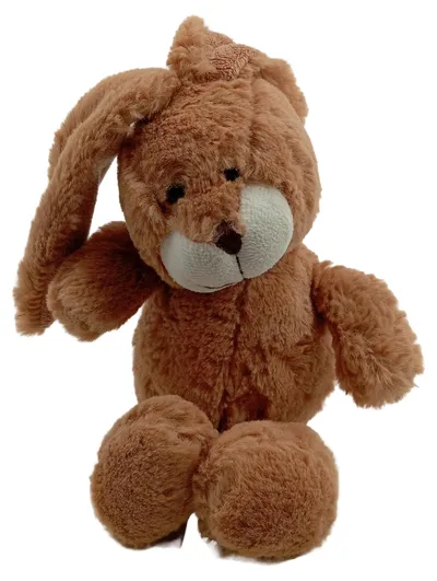 Sunkid Plüschtier Hase Kuscheltier Braun 26 cm Baby Stofftier Schlappohr