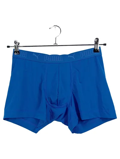 PUMA Herren Boxershorts Gr. L Blau Sportlich Unterwäsche