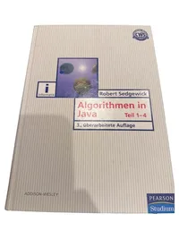 Algorithmen in Java Teil 1-4 Robert Sedgewick 3.Auflage Addison-Wesley 1