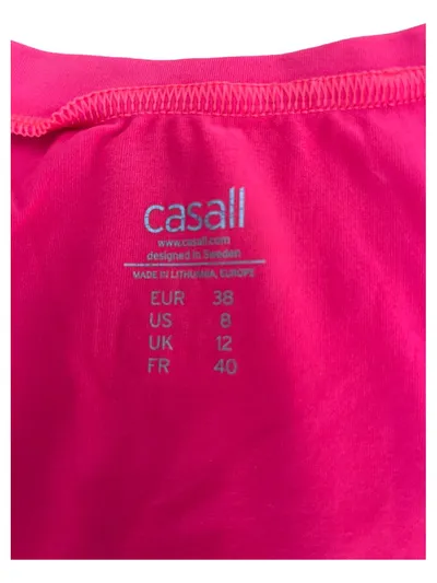 Casall Damen Sport Tank Top Gr. 38 M Pink Sporttop Fitness Shirt