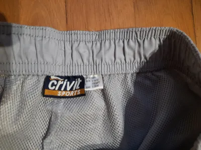 Crivit Sports Damen Laufshorts Sport Shorts Gr. 36-38 Grau Polyester