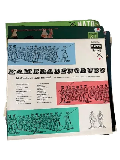 Kameradengruß - Musikkorps der Bundeswehr Vinyl LP Decca Stereo Märsche