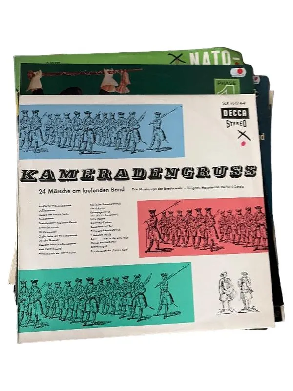 Kameradengruß - Musikkorps der Bundeswehr Vinyl LP Decca Stereo Märsche 1