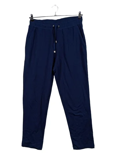 Adagio Jogginghose Damen Gr. 40/L Blau Baumwolle Freizeithose