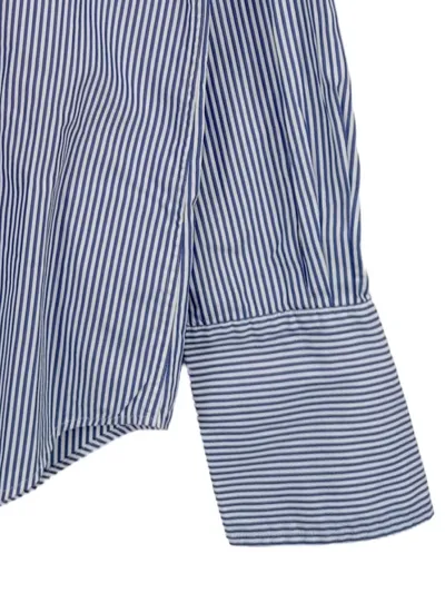 T.M.Lewin Herren Business Hemd Langarm Blau Gestreift Gr. 36 S 100% Baumwolle