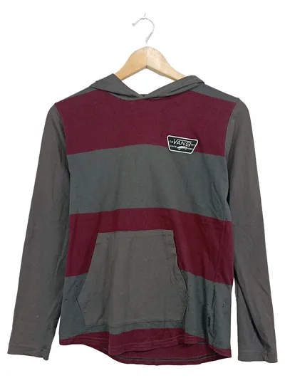 Vans Herren Kapuzenpullover Hoodie Gestreift Mehrfarbig Gr. 50 L