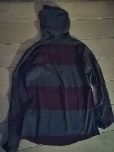 Vans Herren Kapuzenpullover Hoodie Gestreift Mehrfarbig Gr. 50 L