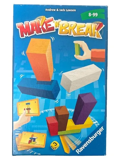 Make 'n' Break Geschicklichkeitsspiel Ravensburger Bauklötze Familienspiel