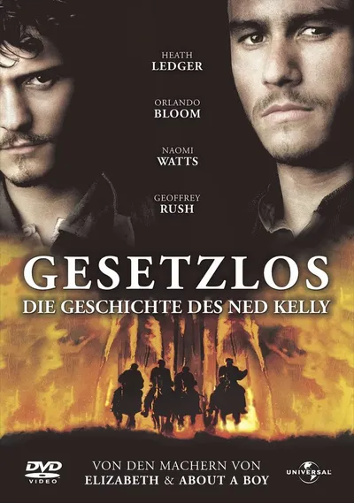 Gesetzlos DVD Biografischer Film Heath Ledger Orlando Bloom Ned Kelly