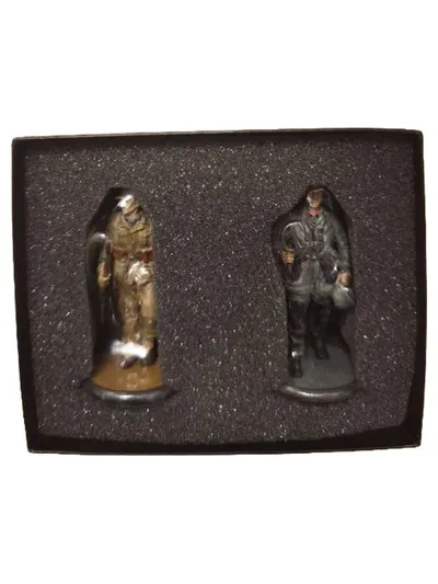 Editions Atlas Wehrmacht Afrikakorps Soldat Leutnant Koch Zinnfiguren Set