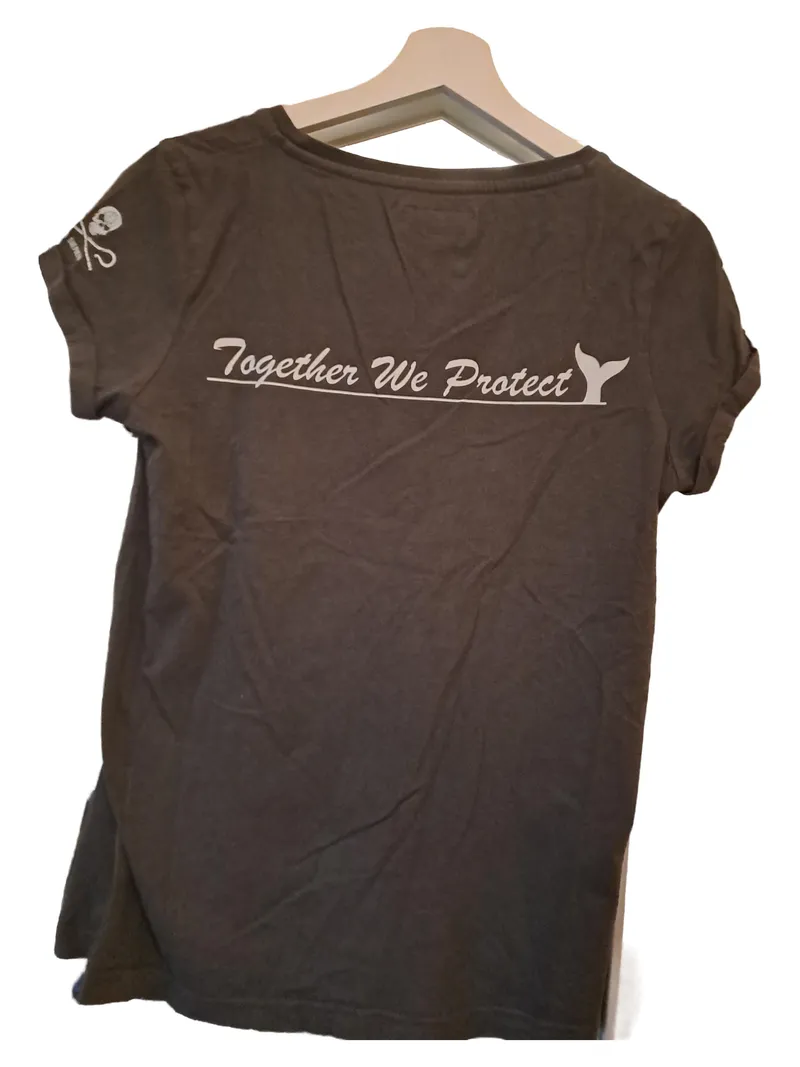 Derbe Sea Shepherd Hamburg T-Shirt Damen Gr. 36/S Oliv Maritim Baumwolle 2