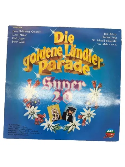 Die goldene Ländler-Parade Super 20 LP Vinyl Schweizer Volksmusik