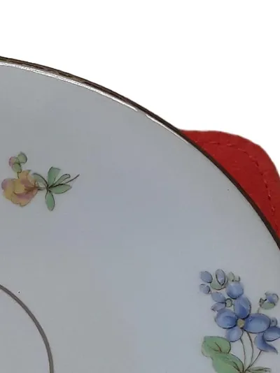 Heinrich Porzellan Unterteller Klassisch Blumenmuster Weiß 15 cm