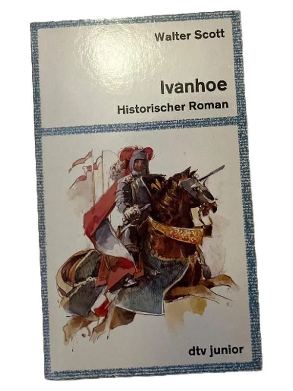 Ivanhoe Walter Scott Historischer Roman dtv junior Taschenbuch 1