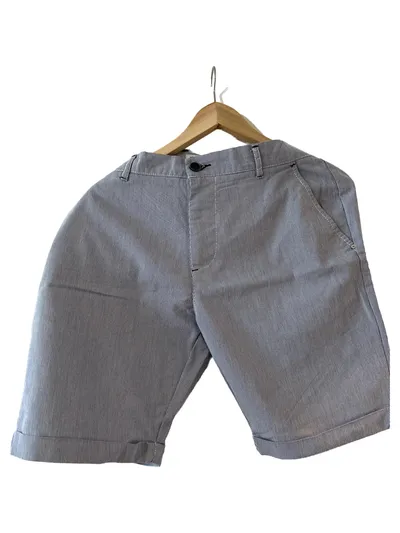 Clayton Stretch Chino Shorts Herren Grau Gestreift Gr. W32/48/M
