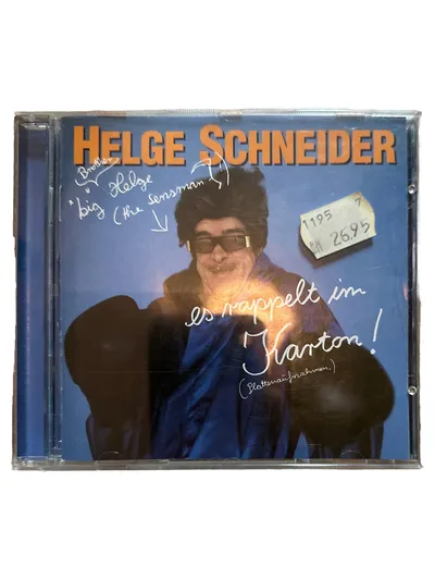 Helge Schneider Es rappelt im Karton! CD Album Hip Hop Rap Deutsch